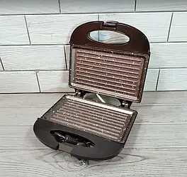 Контактний електричний гриль Edenberg EB-64421 1000W Електрогриль контактний для дому