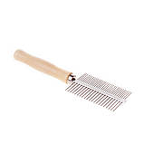 Гребінець двосторонній для собак та кішок Happet GS08, фото 2