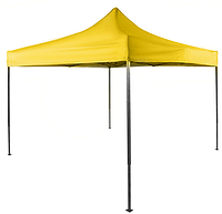 Раздвижной шатер 3х3 цвет желтый