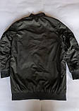 Демісезонна чоловіча Куртка 48-50 хакі двостороння, фото 2