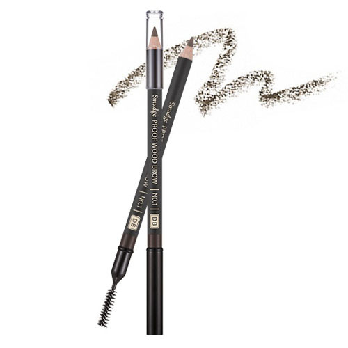 Олівець для брів Missha The Style Smudge-proof Wood Eyebrow 01 Dark Brown 1,5 г