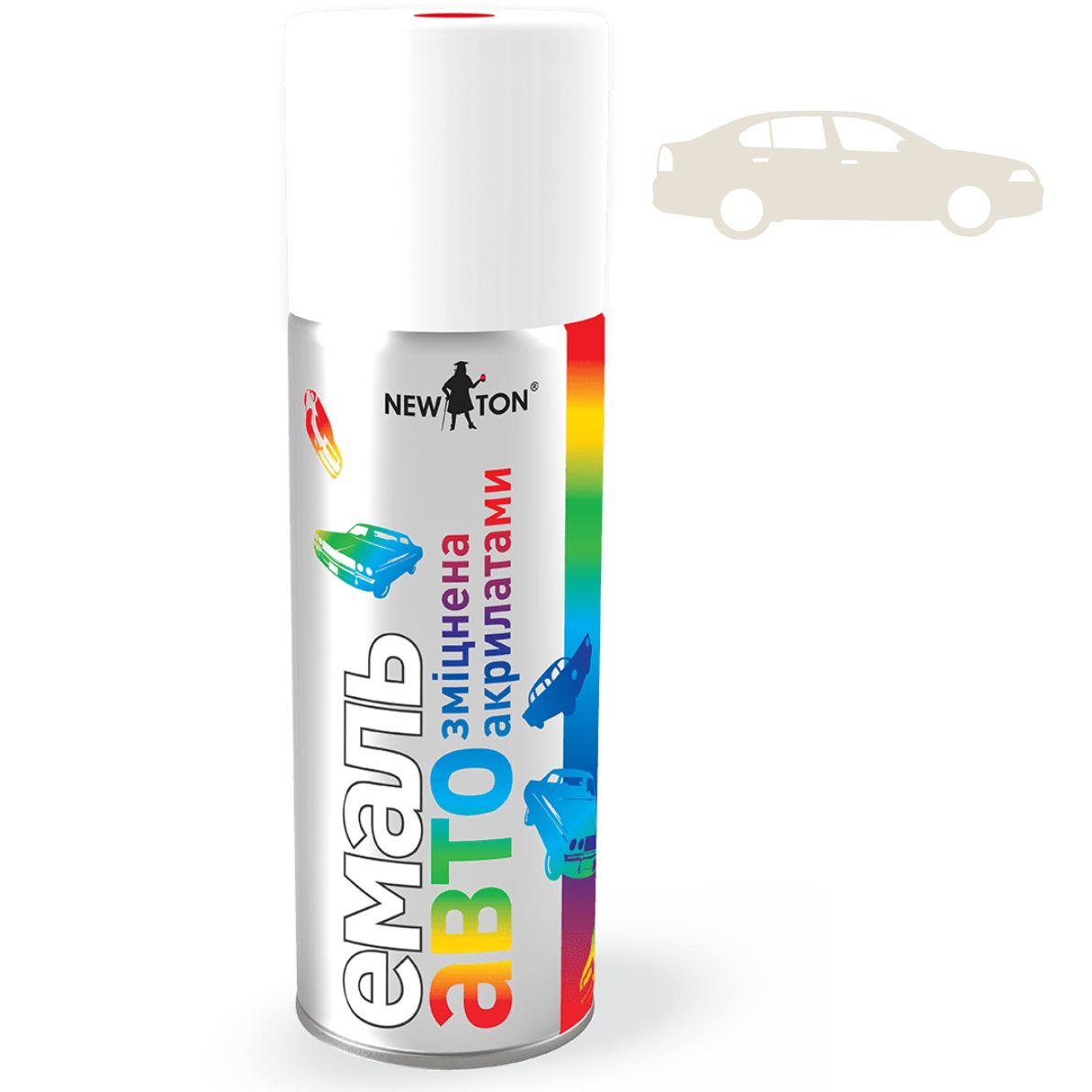 Емаль авто Volskwagen Білий 02 (L902) аерозоль 400мл NewTon