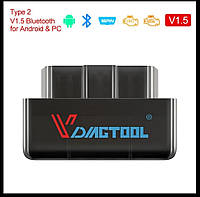 Сканер Vdiagtool ELM327 Bluetooth V1.5 діагностичний адаптер