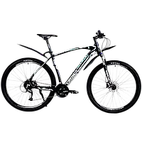 Алюмінієвий велосипед найнер Cronus Warrior 29" 21", колір чорний-бірюзовий