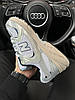 Чоловічі кросівки New Balance 530 Silver Beige Men’s Premium (Білі) Взуття Нью Беланс 530 шкіряні сітка демісезон, фото 7
