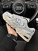 Чоловічі кросівки New Balance 530 Silver Beige Men’s Premium (Білі) Взуття Нью Беланс 530 шкіряні сітка демісезон, фото 8
