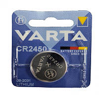 Батарейка Varta CR2450 Lithium 3V 1шт.