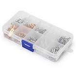 Набір із 150 клем кабельних наконечників і ізоляторів, ніж, круглий, фото 2