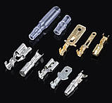 Набір із 150 клем кабельних наконечників і ізоляторів, ніж, круглий, фото 4