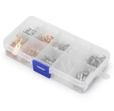 Набір із 150 клем кабельних наконечників і ізоляторів, ніж, круглий, фото 2