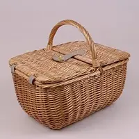 Кошик для пікніка з набором посуду на 2 персони + сумка холодильник