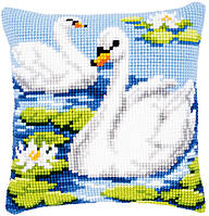 Лебеди Набор для вышивания крестом (подушка) Vervaco PN-0144079