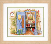 Мой садовый сарайчик Набор для вышивания крестом Vervaco PN-0146451