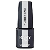 База для гель-лаку каучукова Baby Moon Rubber Base, 6 мл