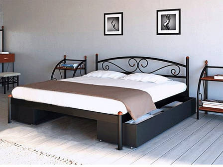 Ліжко Вероніка Метал Дизайн, фото 2