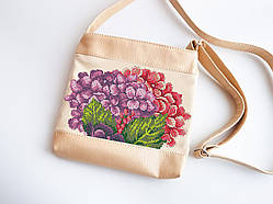 Сумка під вишивку Букет польових квітів (еко шкіра)