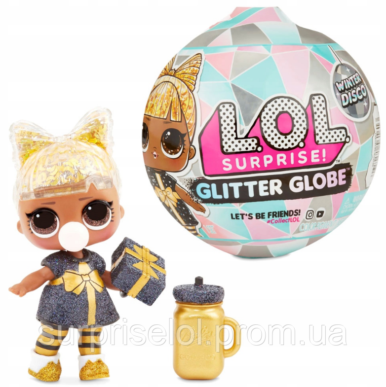 Лялька ЛОЛ Блискучий куля Оригінал - L. O. L. Surprise! Winter Disco Glitter Globe