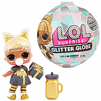 Кукла ЛОЛ Блестящий шар Оригинал LOL Surprise Winter Disco Glitter Globe