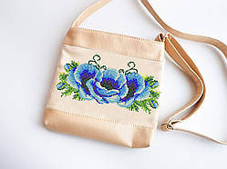 Сумка під вишивку Букет польових квітів (еко шкіра)