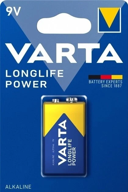Батарейка Varta Longlife Power 6LR61 BLI 1 шт.