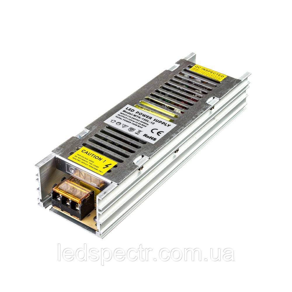 Блок живлення 12В перфорований LONG, 12.5 A 150Вт, IP20