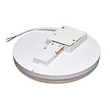 Світлодіодний світильник накладної ЖКГ 13Вт, круглий, холодний білий, IP65, фото 4