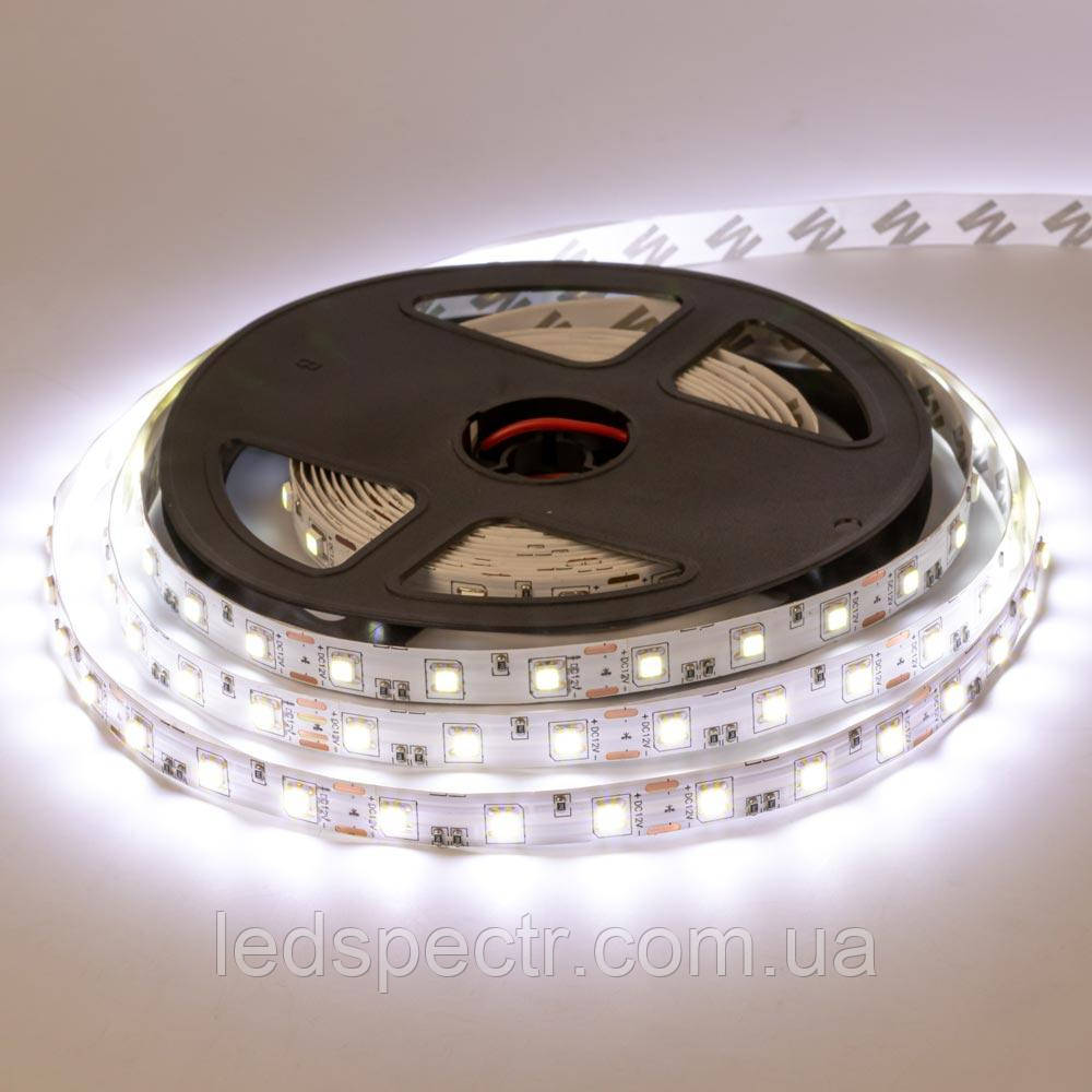 Світлодіодна стрічка 12В SMD 4040 (60 LED/м), білий, IP20 - бобіни від 5 метрів