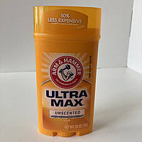 Arm & Hammer UltraMax, Твердий чоловічий дезодорант без запаху, 73 г