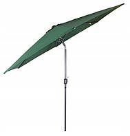 Зонт консольный GardenLine зеленый 300 x 250 см