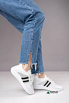 Кросівки жіночі білі сітка на літо, фото 3