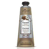 Увлажняющий натуральный крем для рук с кокосовым маслом Difeel coconut luxury hand cream Оригинал США "Gr"