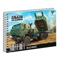 Альбом для рисования Yes А4 20л/120 спираль Military 130551