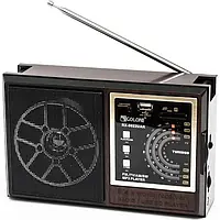 Радиоприемник Golon радио RX-9922UAR аккумуляторный FM радио приемник в ретро стиле с USB выходом под флешку
