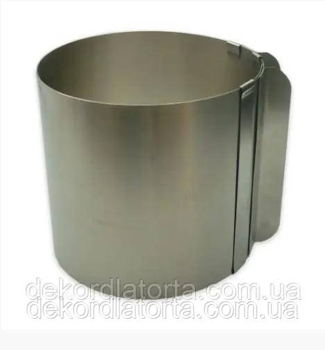 Форма розсувна для збирання тортів кругла, висота 16 см