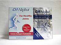 Пептид коллагена CH Alpha, гидролизованный пищевой коллаген с витамином С для суставов и хрящей, Оригинал "Gr"
