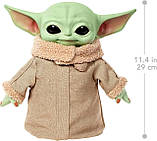 Малюк Йода версія 3.0 Інтерактивна М'яка фігурка Star Wars Грогу Дитя Grogu Squeeze Blink Plush Toy HJM25, фото 2