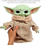 Малюк Йода версія 3.0 Інтерактивна М'яка фігурка Star Wars Грогу Дитя Grogu Squeeze Blink Plush Toy HJM25, фото 3