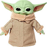 Малюк Йода версія 3.0 Інтерактивна М'яка фігурка Star Wars Грогу Дитя Grogu Squeeze Blink Plush Toy HJM25, фото 5