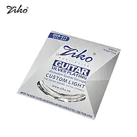 Струны Ziko Custom Light DUS-011 (.011/.050) (серебро)