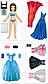Одягалка Fashion look. Гламурний одяг (українською мовою), фото 3