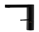 Змішувач для раковини (умивальника) REA AMAR LCD BLACK чорний *, фото 3