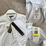 Чоловіча футболка Stone Island M1454 біла, фото 3