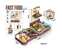 Fast Food Play Joyin Дитячий набір Фаст Фуд 53 позиції в кейсі "Kg"