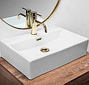 Умивальник (раковина) REA BONITA G WHITE накладний підвісний *, фото 2
