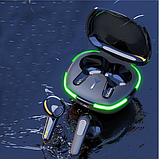 Бездротові  блютуз-навушники для пк та телефону з підсвічуванням (можуть грати по одному) | Pro-60, фото 2