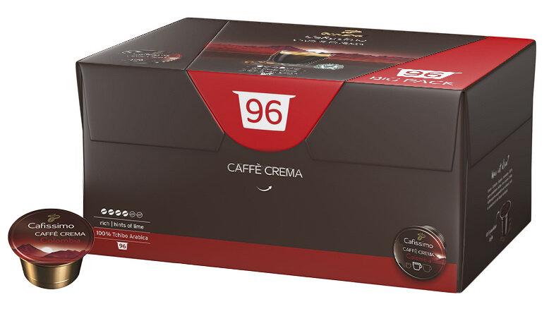 Кава в капсулах TCHIBO Cafissimo Cafe Crema Colombia 96 шт Німеччина