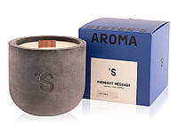 Ароматическая свеча «Жасмин и розовый перец» Sister's Aroma Scented Soy Candle Midnight Message I'm Here 22:00