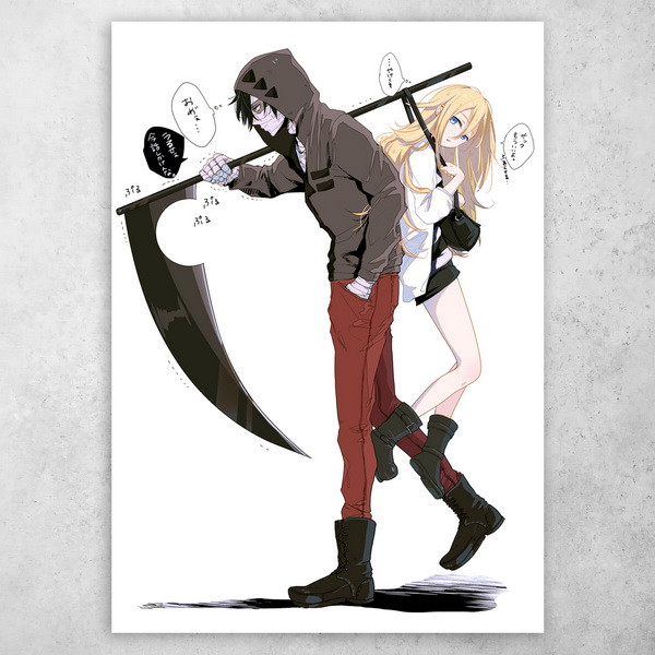 Аніме плакат постер "Angels of Death / Янголи Смерті" №8