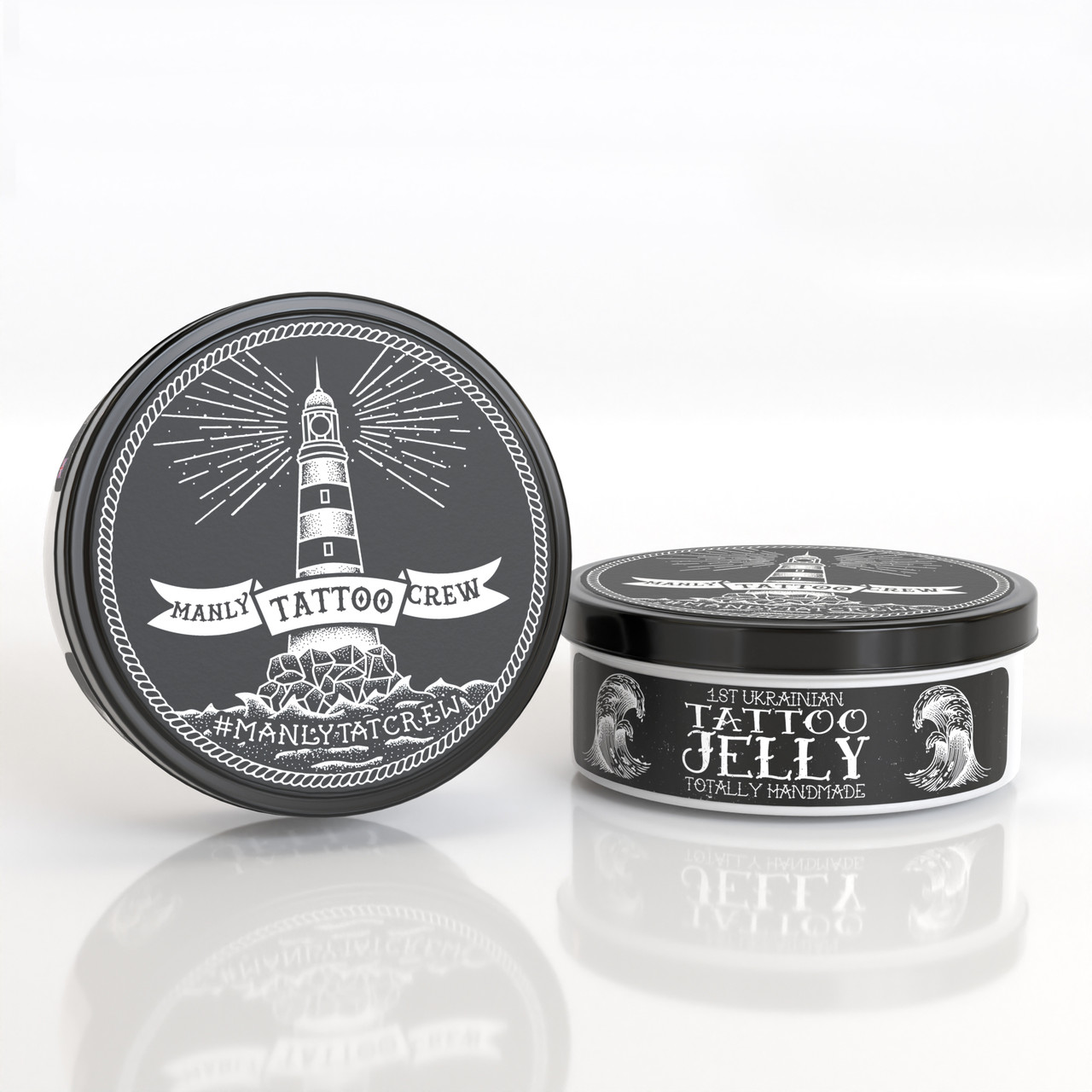 250 мл  Олія TATTOO JELLY ЗАМІННИК ВАЗЕЛІНУ ( аромат з нотами лимона та чайного дерева)