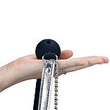 Кляп-кулька із затискачами для сосків на ланцюжках Bondage Fetish Breathable Ball Gag With Nipple Clamp, фото 4